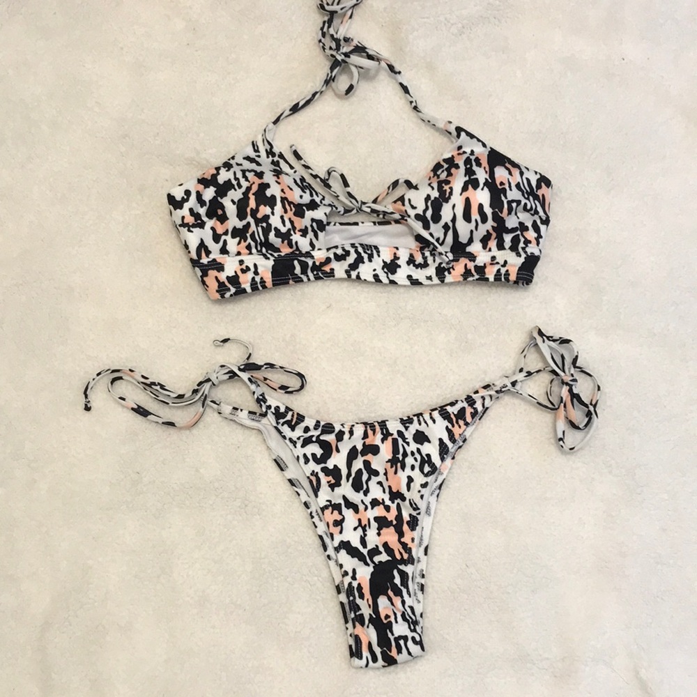 Romwe Leapoard Print Cheeky Bikini!
